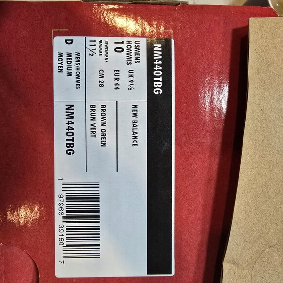 New Balance Numeric - 440 Trail High - Brown/Forest Green NM40TBG MENS 10 NEW - Picture 8 of 14